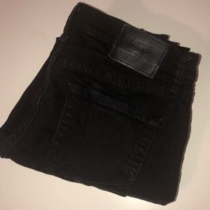 Vans V76 Skinny Black Jeans 30x32